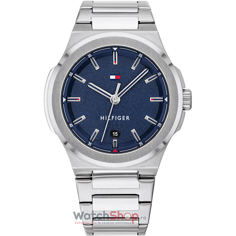 Ceas Original Tommy Hilfiger Sport Albastru PRINCETON 1791648 pentru Barbati cu Comanda Online