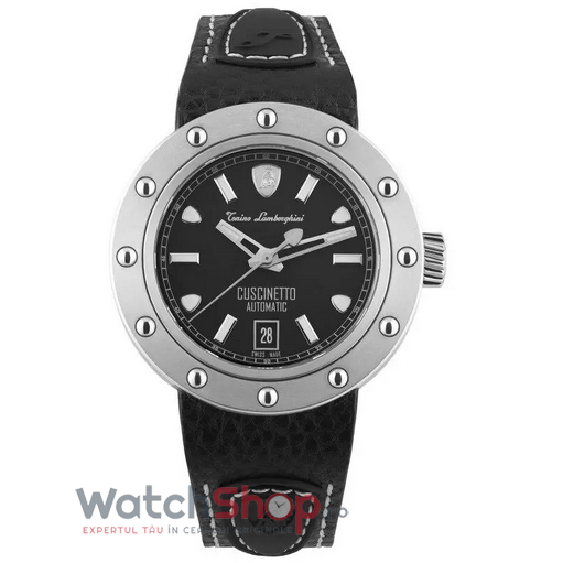 Ceas Original Tonino Lamborghini Lux Negru CUSCINETTO TLF-T01-1 pentru Barbati cu Comanda Online