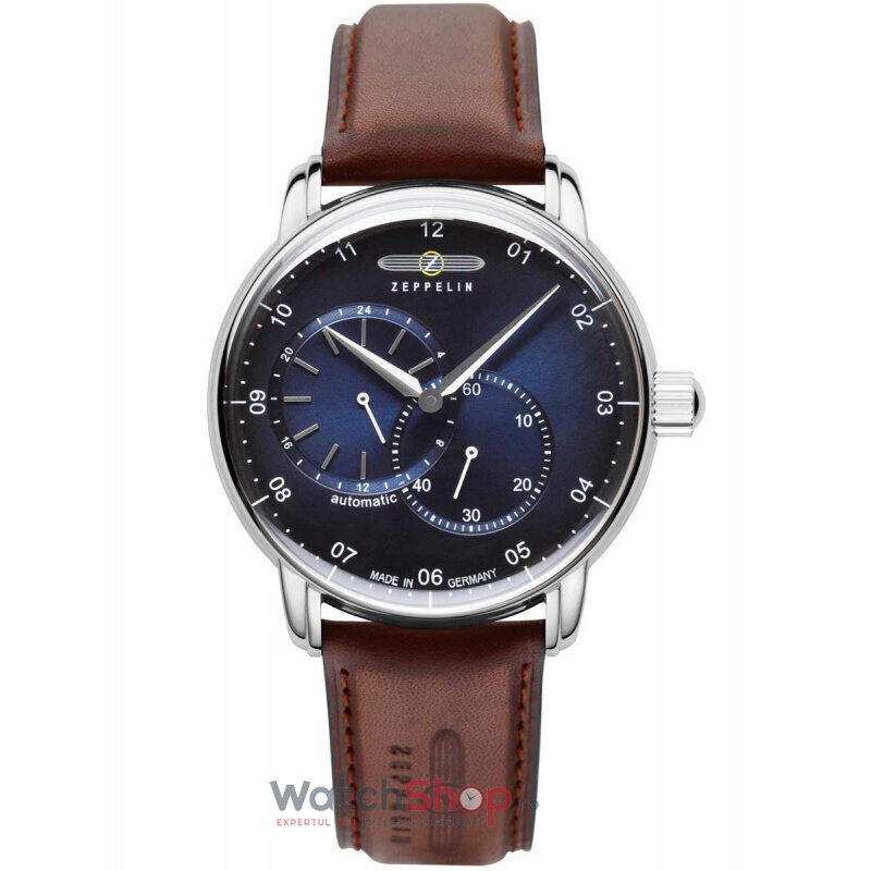 Ceas Original Zeppelin Casual Albastru NEW CAPTAIN’S 8662-3 pentru Barbati cu Comanda Online