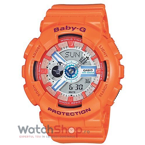 Ceas Outdoor Casio BABY-G BA-110SN-4AER Gri de Dama Original cu Comanda Online