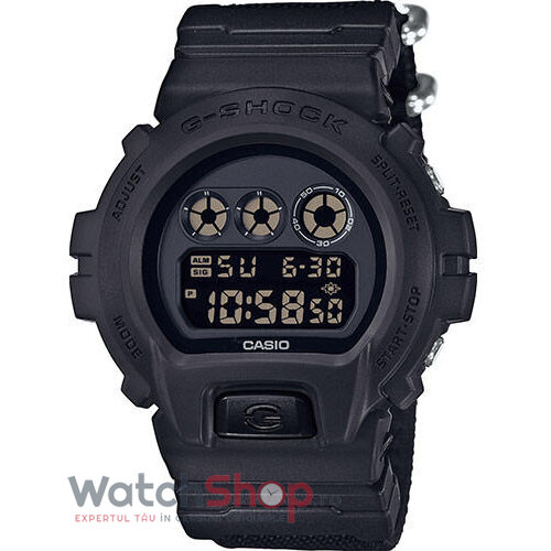 Ceas Outdoor Casio Barbatesc G-SHOCK DW-6900BBN-1ER Negru Quartz Original cu Comanda Online