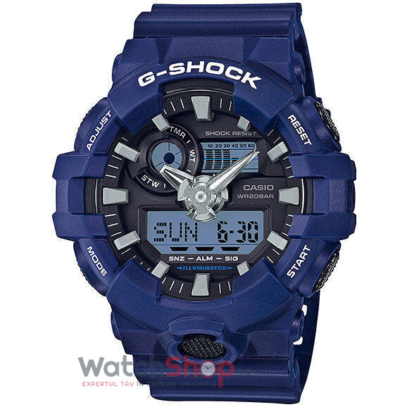 Ceas Outdoor Casio Barbatesc G-SHOCK GA-700-2AER Negru Quartz Original cu Comanda Online