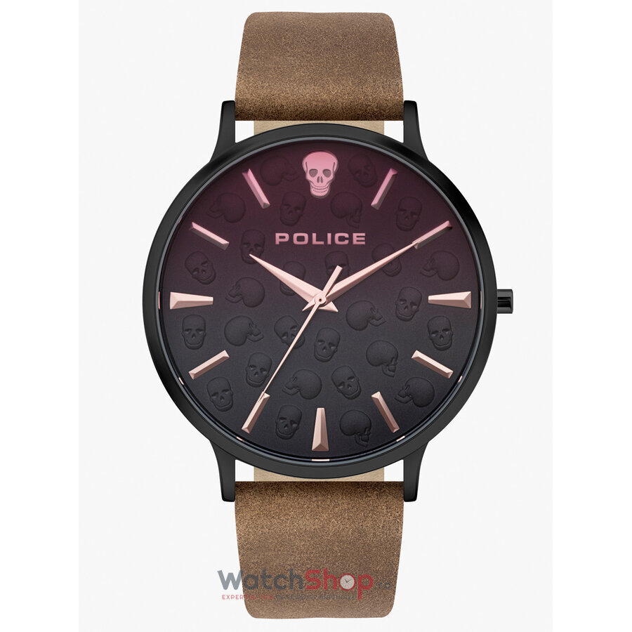 Ceas Police Original Barbatesc Casual Gri TASMAN PL16023JSB.02 Quartz cu Comanda Online