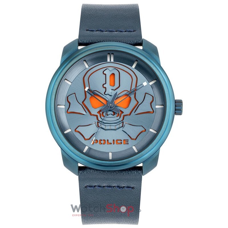 Ceas Police Original Barbatesc Sport Albastru BLEDER PL15714JSBL.03 Quartz cu Comanda Online