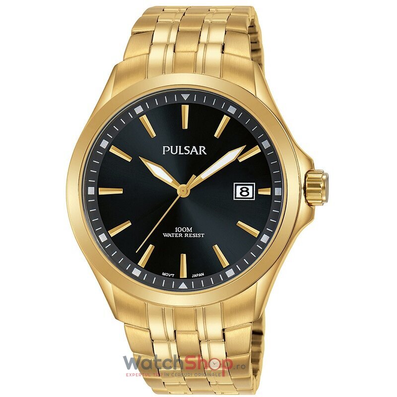 Ceas Pulsar Original Barbatesc Casual Negru PS9626X1 Quartz cu Comanda Online