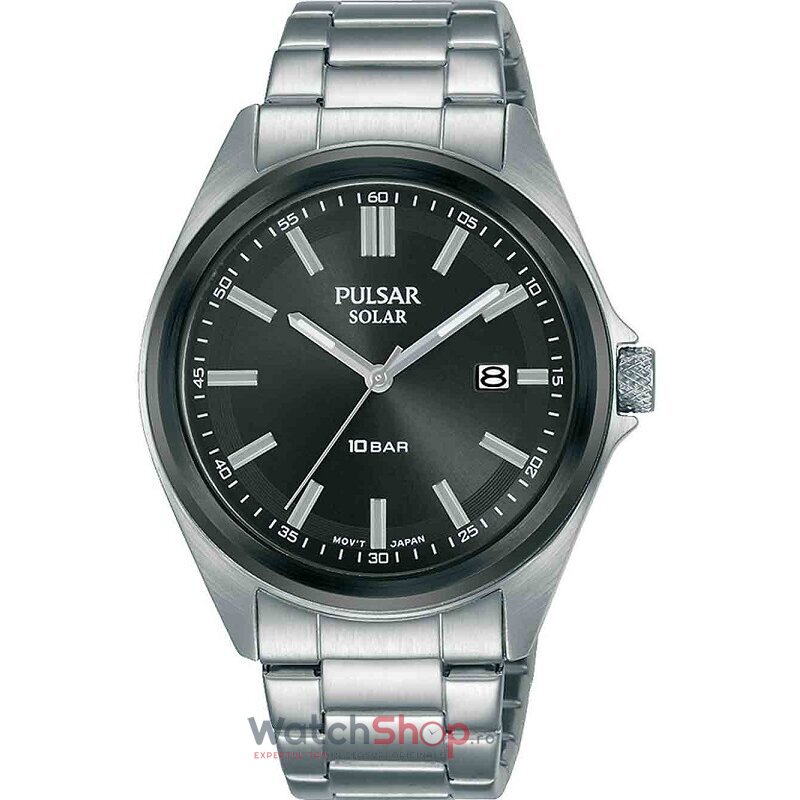 Ceas Pulsar Original Barbatesc Casual Negru PX3233X1 Quartz cu Comanda Online