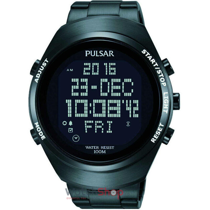 Ceas Pulsar Original Barbatesc Sport Negru PQ2057X1 Quartz cu Comanda Online