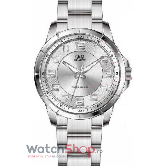 Ceas Q&Q Casual Barbatesc GU30J801Y Argintiu Quartz cu Comanda Online