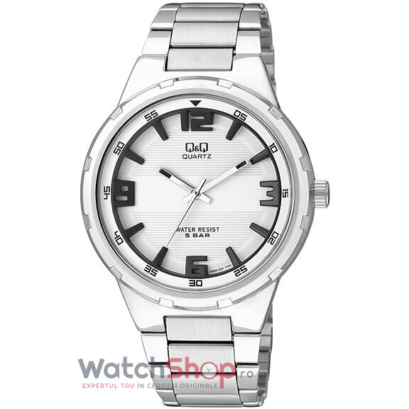 Ceas Q&Q Casual Barbatesc Q882J204Y Argintiu Quartz cu Comanda Online