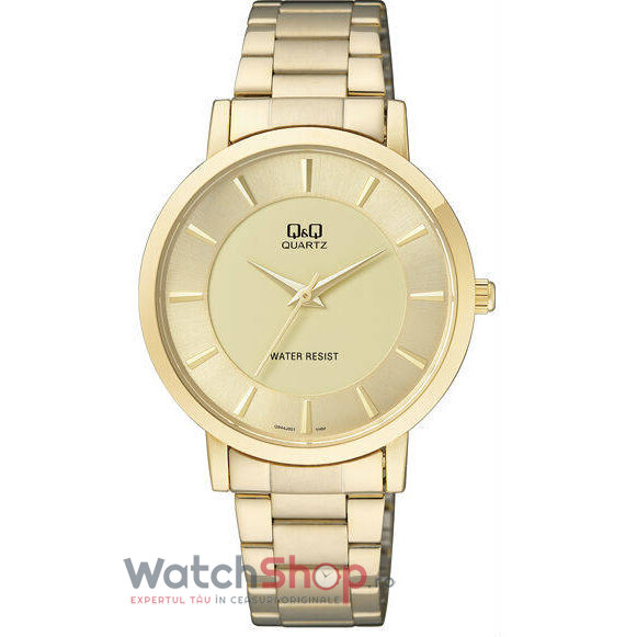 Ceas Q&Q Casual Barbatesc Q944J001Y Aur roz Quartz cu Comanda Online