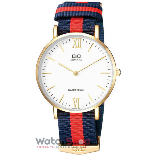 Ceas Q&Q Casual Barbatesc Q974J131Y Alb Quartz cu Comanda Online