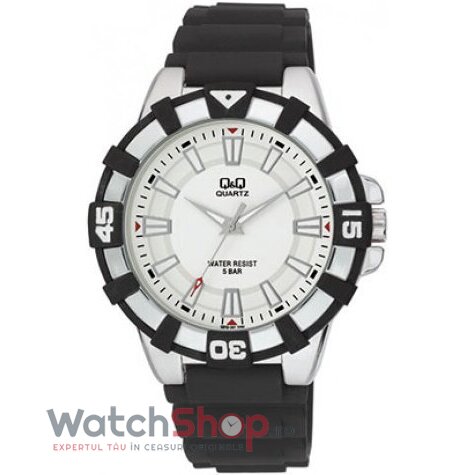 Ceas Q&Q Casual-Sport Barbatesc Q840J301Y Argintiu Quartz cu Comanda Online