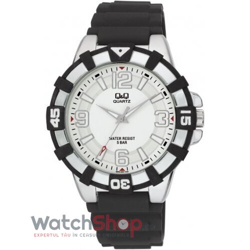 Ceas Q&Q Casual-Sport Barbatesc Q840J304Y Argintiu Quartz cu Comanda Online