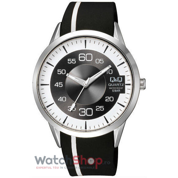 Ceas Q&Q Casual-Sport Barbatesc Q982J302Y Alb Quartz cu Comanda Online