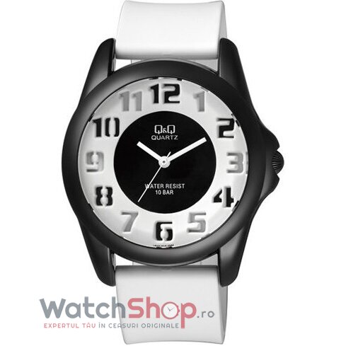 Ceas Q&Q Casual-Sport Barbatesc VR42J010Y Alb Quartz cu Comanda Online