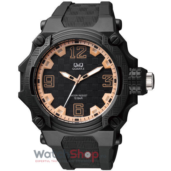 Ceas Q&Q Casual-Sport Barbatesc VR56J006Y Gri inchis Quartz cu Comanda Online