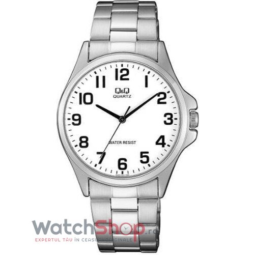 Ceas Q&Q Original Barbatesc Casual Alb QA06J204Y Quartz cu Comanda Online