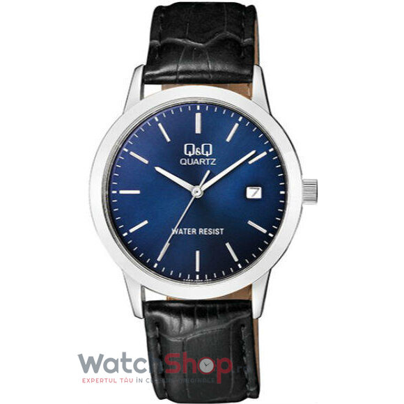 Ceas Q&Q Original Barbatesc Casual Albastru A462J302Y Quartz cu Comanda Online