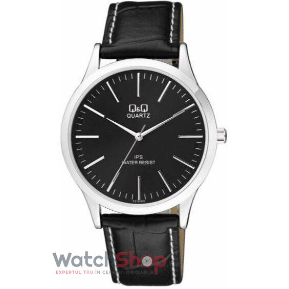 Ceas Q&Q Original Barbatesc Casual Negru C212J302Y Quartz cu Comanda Online