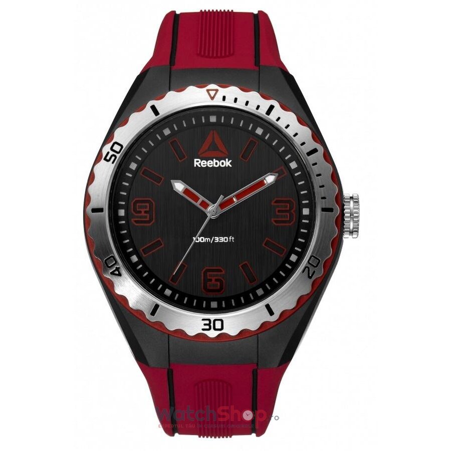 Ceas Reebok Casual Barbatesc EMOM 1.0 RD-EMO-G2-PBIR-BR Negru Quartz cu Comanda Online