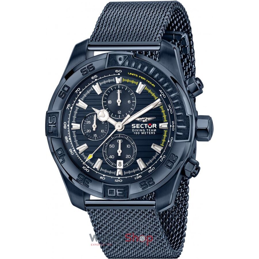 Ceas Sector Original sport Albastru pentru Barbati DIVING TEAM R3273635004 cu Comanda Online