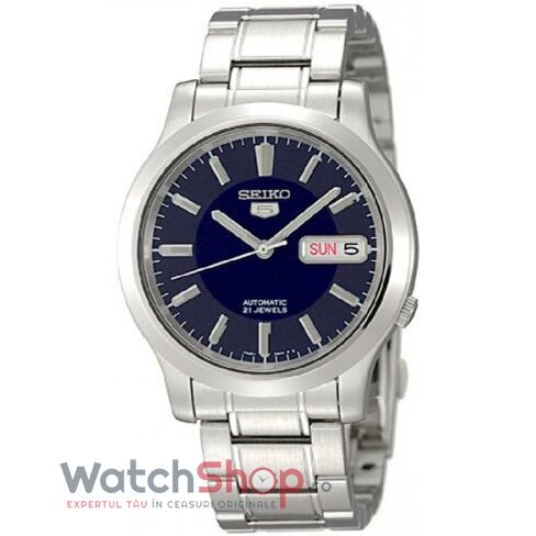 Ceas Seiko Original Barbatesc Casual Albastru SNK793K1 SEIKO 5 Automatic cu Comanda Online