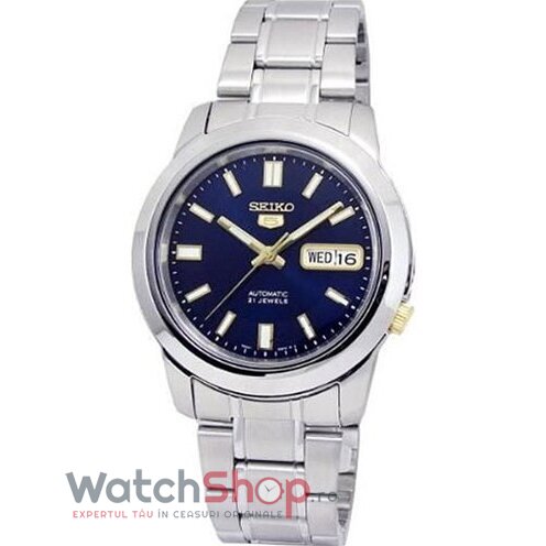 Ceas Seiko Original Barbatesc Casual Argintiu SNKK11K1 SEIKO 5 Automatic cu Comanda Online