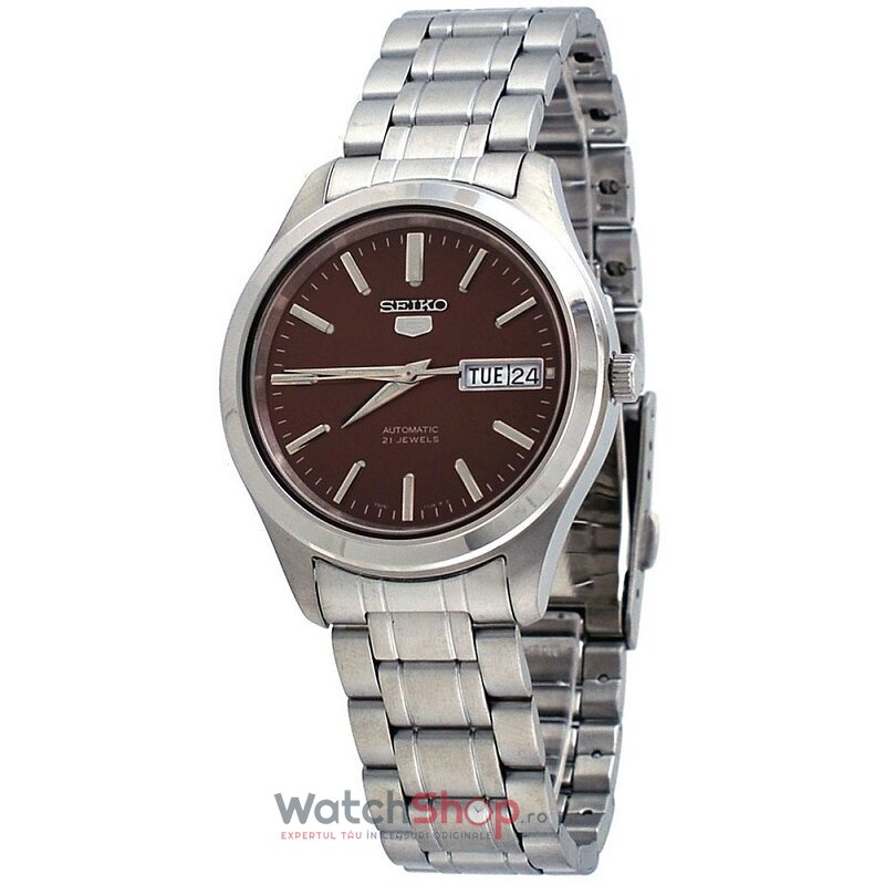 Ceas Seiko Original Barbatesc Casual Maro 5 SNKM45K1 Automatic cu Comanda Online