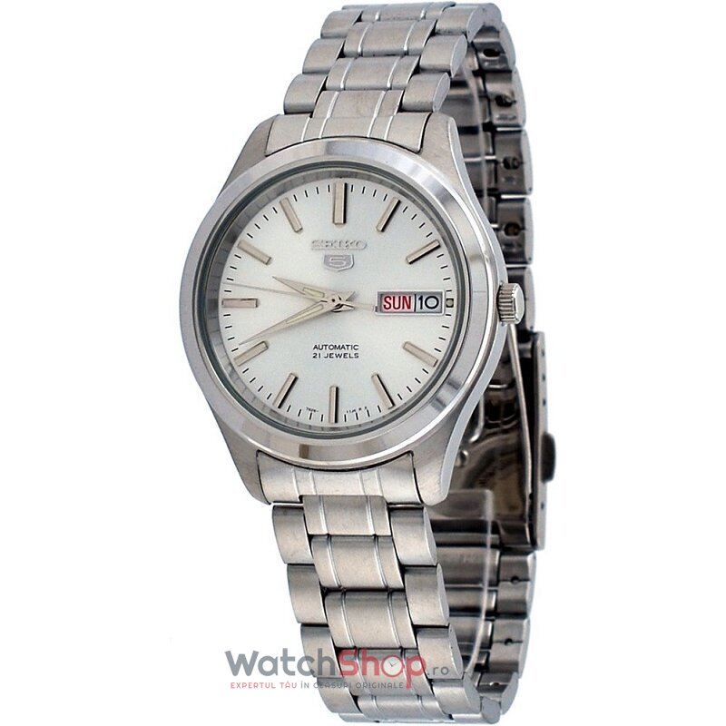 Ceas Seiko Original Barbatesc Casual-Sport Argintiu 5 SNKM41K1 Automatic cu Comanda Online