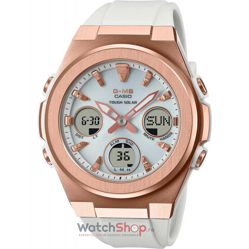 Ceas Sport Casio BABY-G MSG-S600G-7AER Alb de Dama Original cu Comanda Online