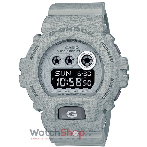 Ceas Sport Casio Barbatesc G-SHOCK GD-X6900HT-8ER Negru Quartz Original cu Comanda Online