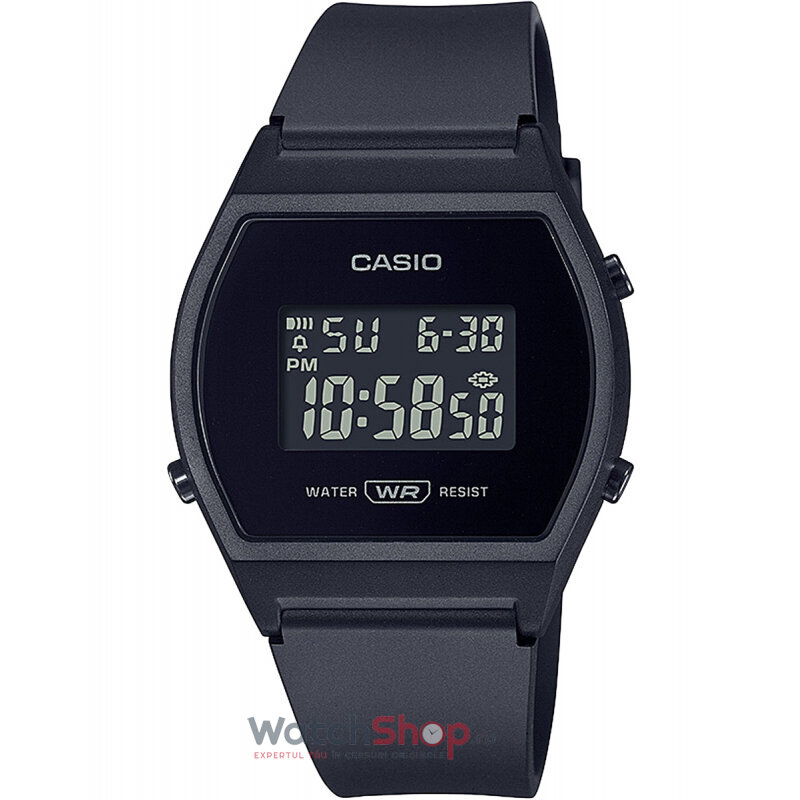 Ceas Sport Casio COLLECTION LW-204-1B Negru de Dama Original cu Comanda Online