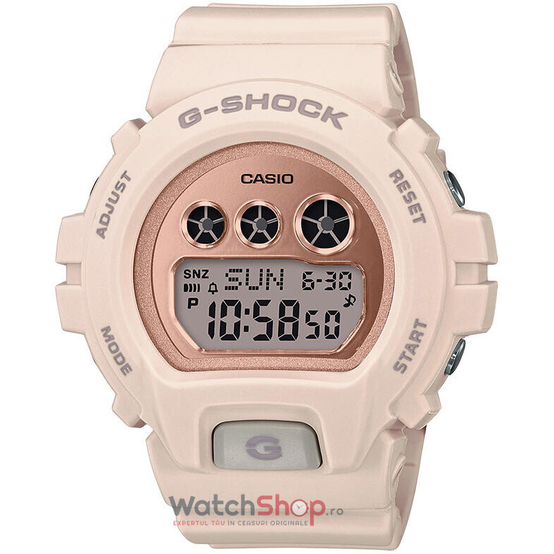 Ceas Sport Casio G-SHOCK GMD-S6900MC-4ER Aur roz de Dama Original cu Comanda Online