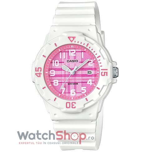 Ceas Sport Casio STANDARD LRW-200H-4CV Roz de Dama Original cu Comanda Online