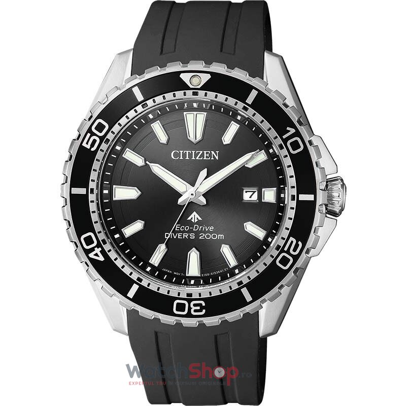 Ceas Sport Citizen Barbatesc PROMASTER DIVER’S BN0190-15E Negru Eco-Drive Original cu Comanda Online