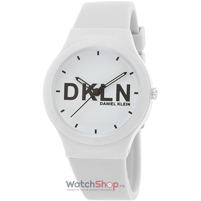 Ceas Sport Daniel Klein DKLN DK.1.12411.4 Alb de Dama Original cu Comanda Online