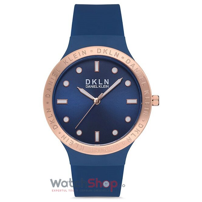 Ceas Sport Daniel Klein DKLN DK.1.12644.7 Bleumarin de Dama Original cu Comanda Online