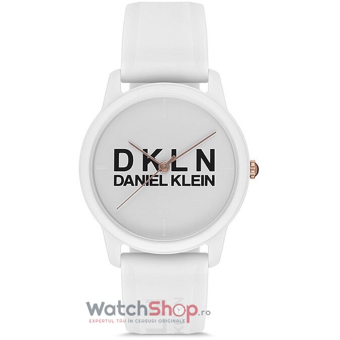 Ceas Sport Daniel Klein DKLN DK.1.12645.1 Alb de Dama Original cu Comanda Online