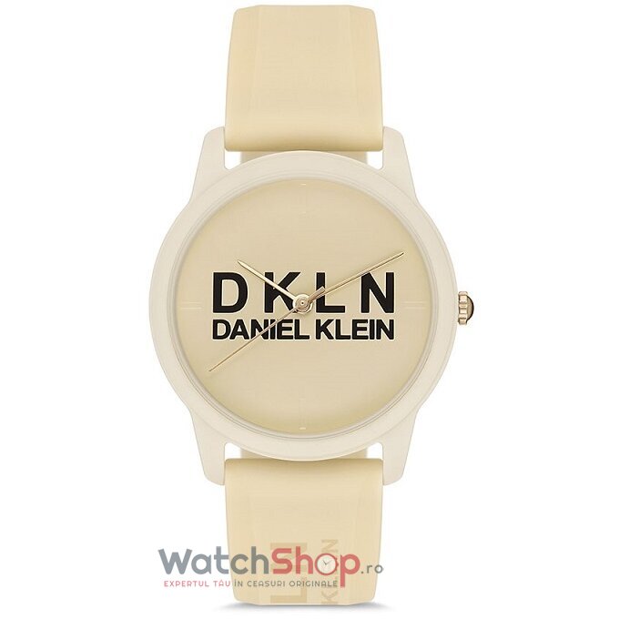 Ceas Sport Daniel Klein DKLN DK.1.12645.6 Bej de Dama Original cu Comanda Online