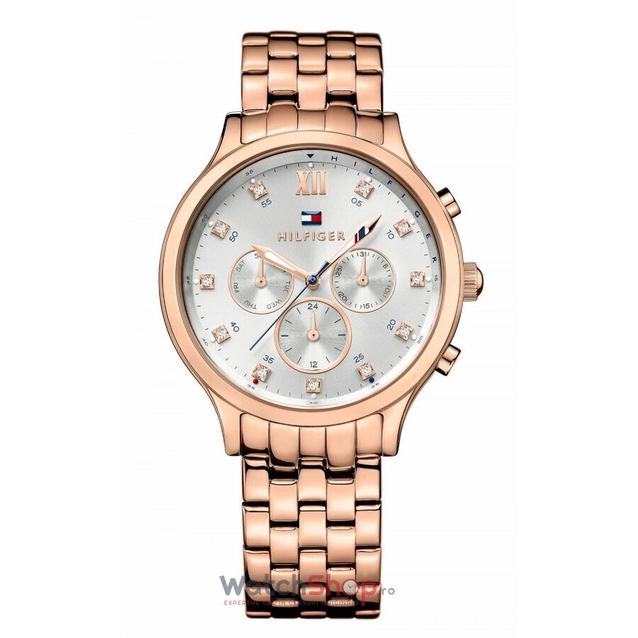 Ceas Sport Tommy Hilfiger 1781611 Sophisticated Argintiu de Dama Original cu Comanda Online