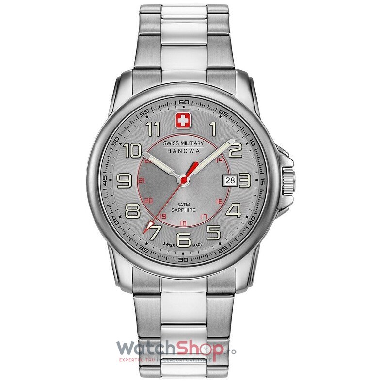 Ceas Swiss Military Original Barbatesc Sport Gri SWISS GRENADIER 06-5330.04.009 Quartz cu Comanda Online