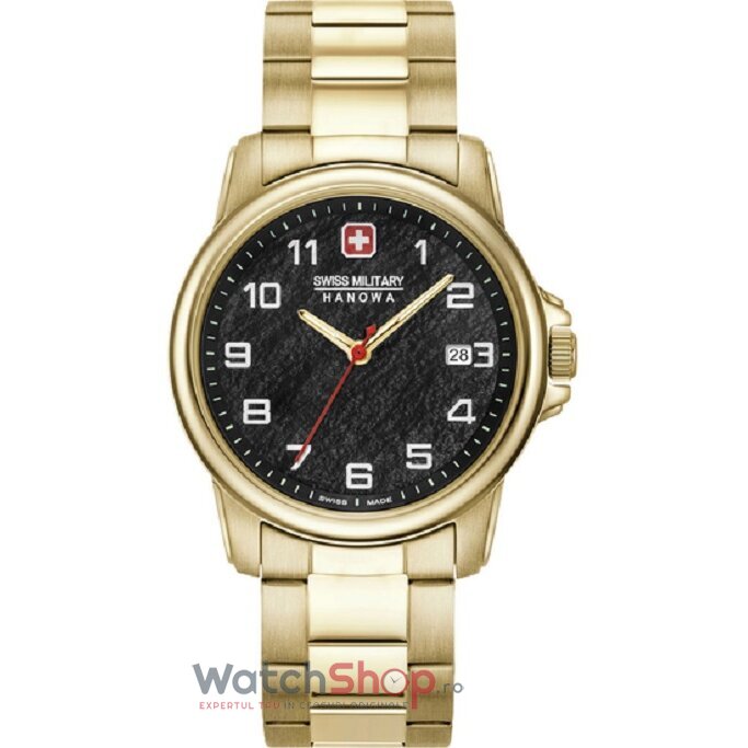 Ceas Swiss Military Hanowa Original Barbatesc Casual Negru SWISS ROCK 06-5231.7.02.007 Quartz cu Comanda Online