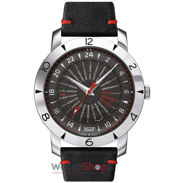 Ceas Tissot Original Barbatesc Sport Negru SPECIAL COLLECTIONS T078.641.16.057.02 Heritage Navigator Sageata Orientului Editie Limitata 2020 Automatic cu Comanda Online