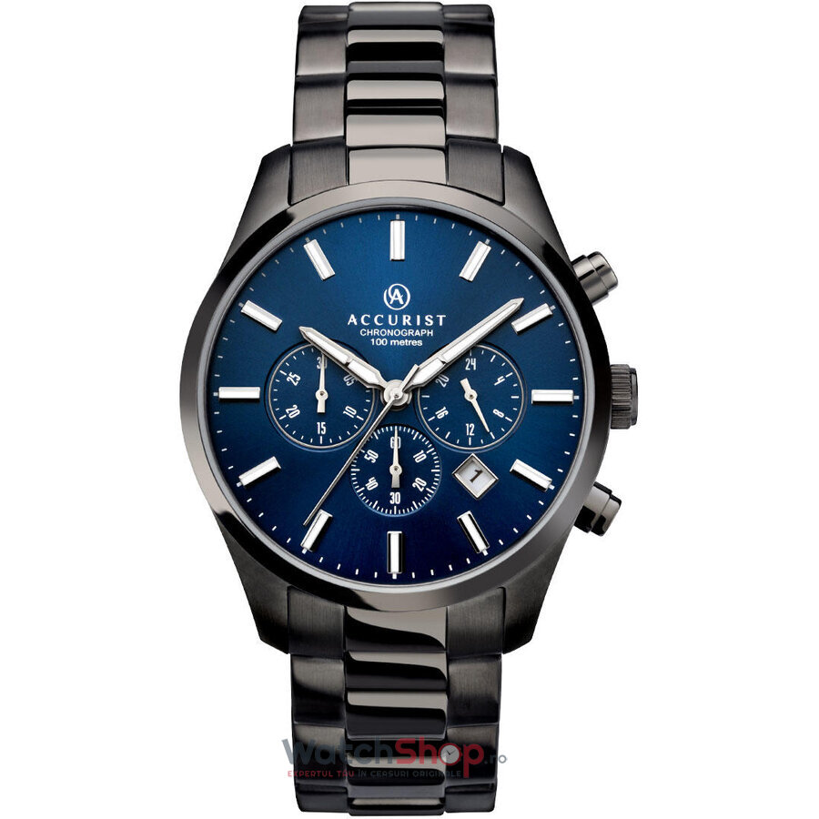 Ceas de Mana Accurist Sport Albastru CHRONOGRAPH 7137 pentru Barbati cu Comanda Online