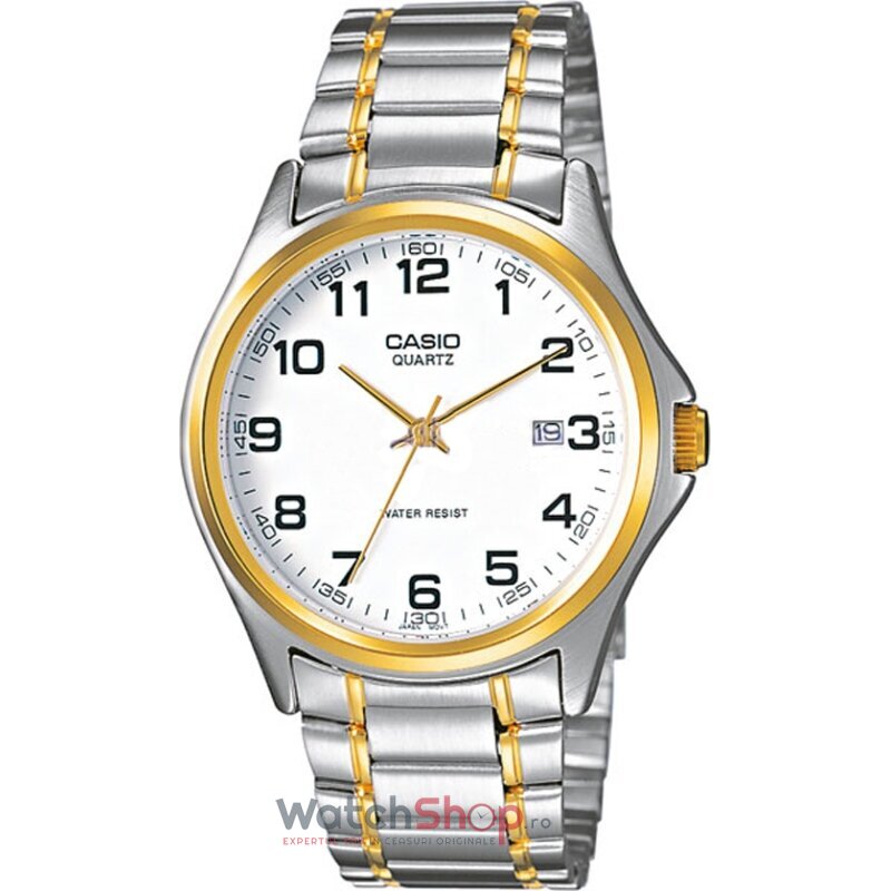 Ceas de Mana Casio Casual Alb MTP-1188PG-7BEF pentru Barbati cu Comanda Online