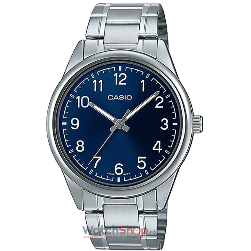 Ceas de Mana Casio Casual Albastru DRESS MTP-V005D-2B4UDF pentru Barbati cu Comanda Online