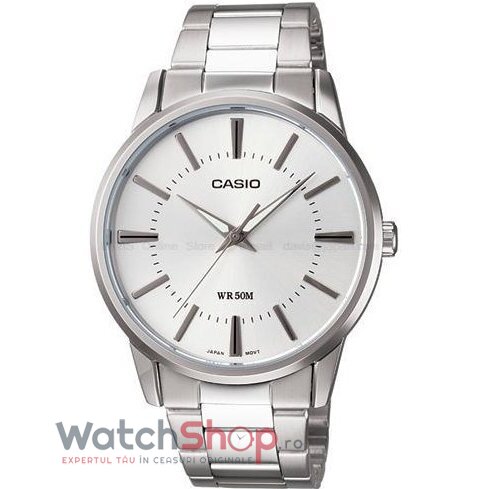 Ceas de Mana Casio Casual Argintiu MTP-1303PD-7AVEF pentru Barbati cu Comanda Online