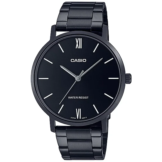 Ceas de Mana Casio Casual Negru DRESS MTP-VT01B-1BUDF pentru Barbati cu Comanda Online