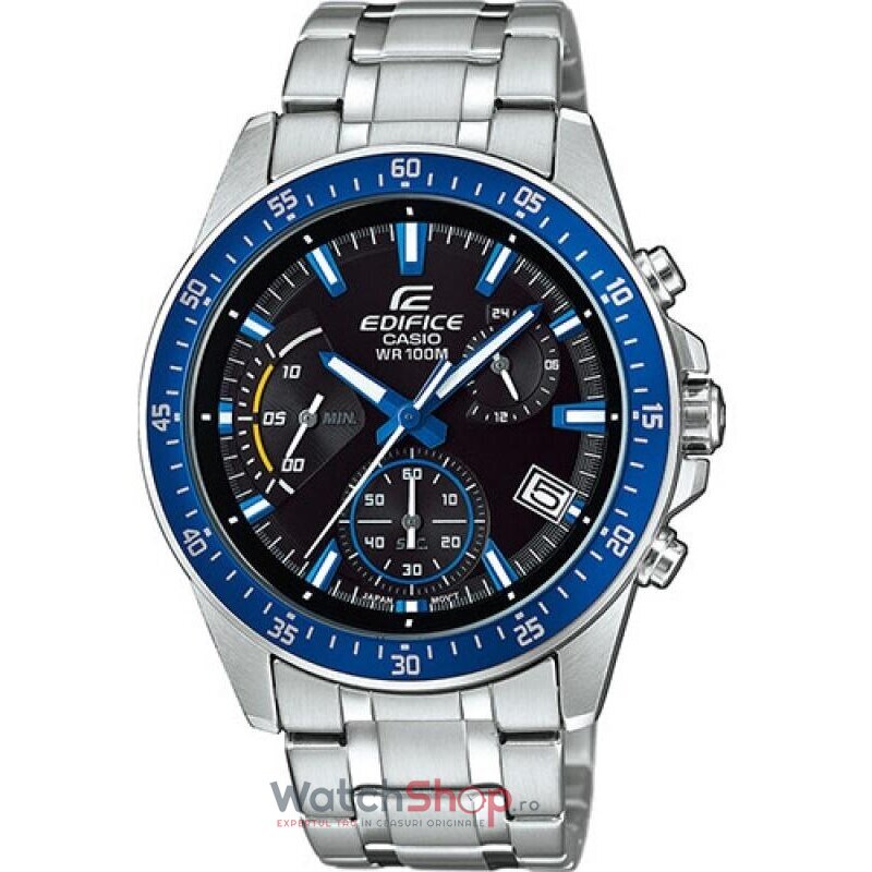 Ceas de Mana Casio Casual-Sport Negru EDIFICE EFV-540D-1A2VUEF pentru Barbati cu Comanda Online