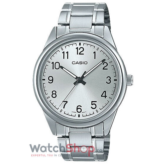 Ceas de Mana Casio Elegant Argintiu MTP-V005D-7B4UDF pentru Barbati cu Comanda Online